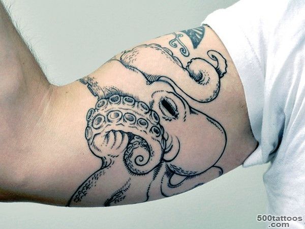 60 Octopus Tattoo Designs For Men   Sea Monster Tentacles_32