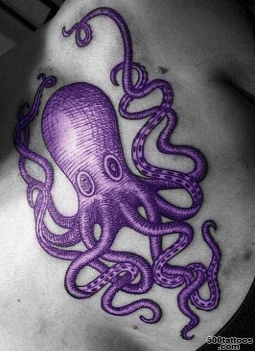72 Best Octopus Tattoos and Drawings with Images   Piercings Models_13