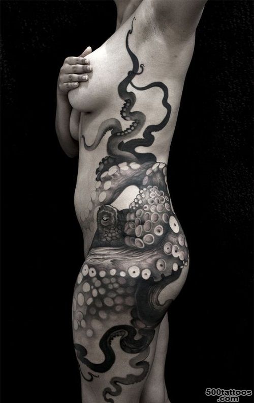 72 Best Octopus Tattoos and Drawings with Images   Piercings Models_20