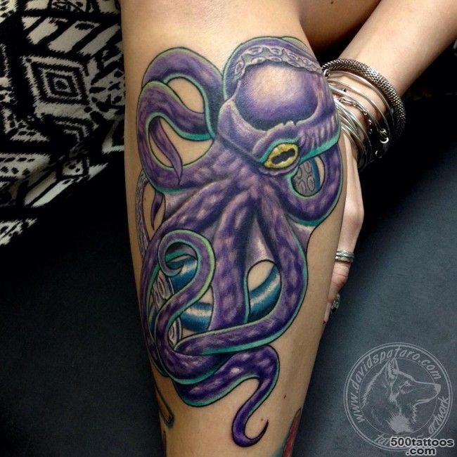 100 Marine Octopus Tattoos Meaning and Designs_25