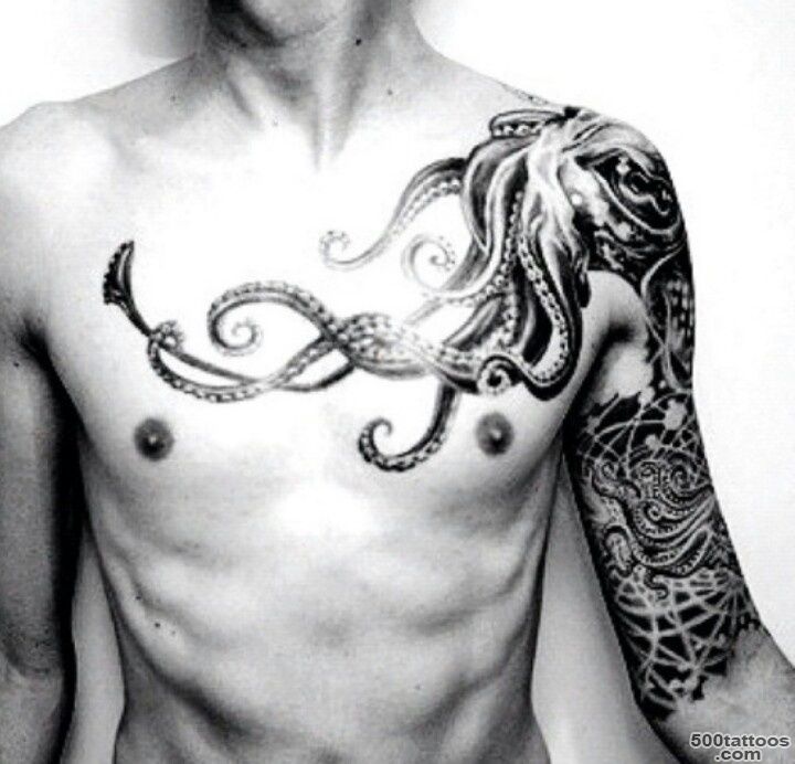 115+ Beautiful Octopus Tattoos_17