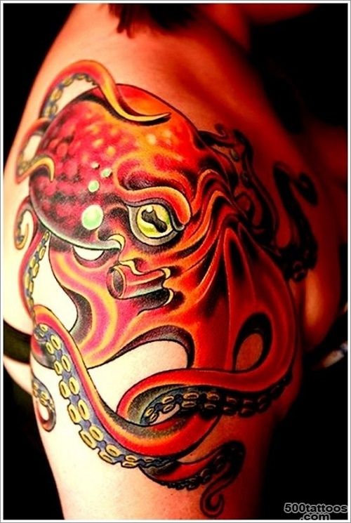 150+ Most Original Octopus Tattoo Designs And Meanings_23