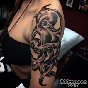 Octopus tattoo design, idea, image