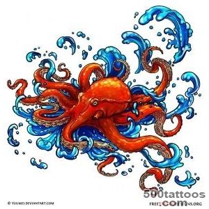 66 Octopus Tattoo Designs_35