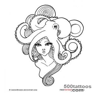 66 Octopus Tattoo Designs_49