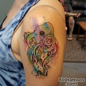 100 Marine Octopus Tattoos Meaning and Designs_27