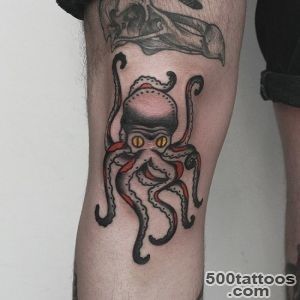 100 Marine Octopus Tattoos Meaning and Designs_44
