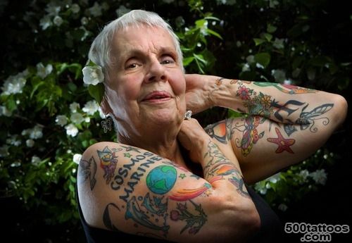 Old People with Different Tattoos (with Pictures)  New Health Advisor_7