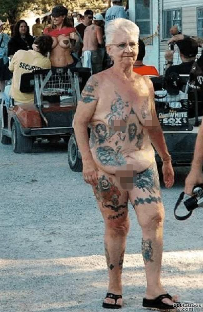 This is what your tatt will look like in 40 years 14 old people ..._28