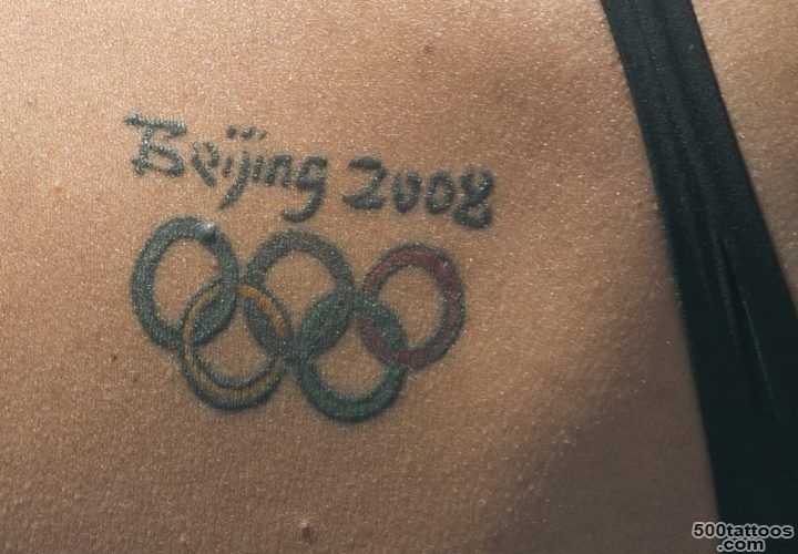Calling All Swimmers With The Olympic Rings Tattoo_36