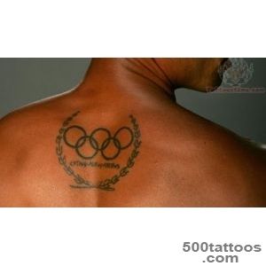 15+ Olympic Tattoos On Upper Back_3