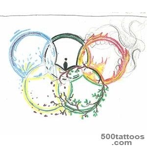 Famous Olympic Rings Tattoo_38