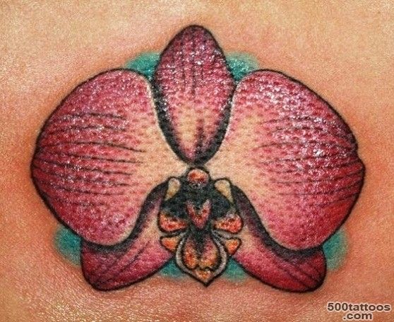 50+ Beautiful Orchid Tattoos_6