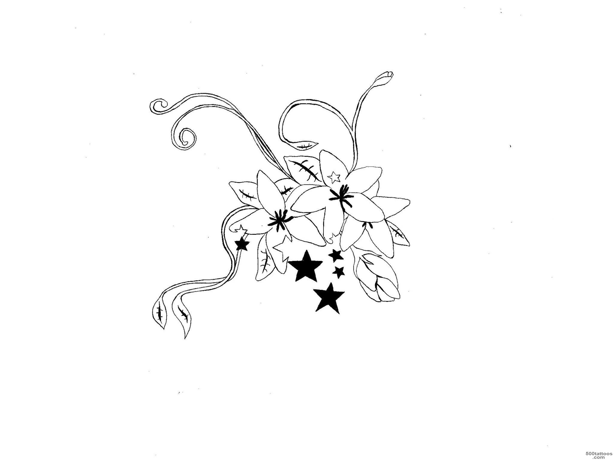 Orchid Tattoo Images amp Designs_43