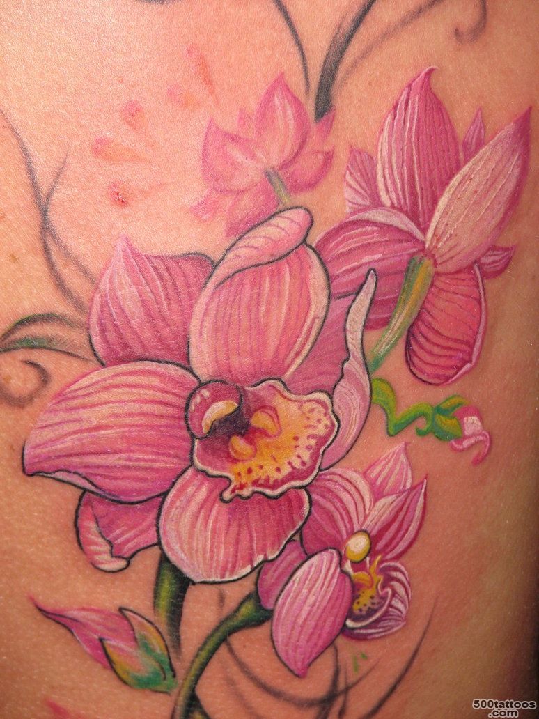 Orchid Tattoos Designs, Ideas and Meaning  Tattoos For You_28