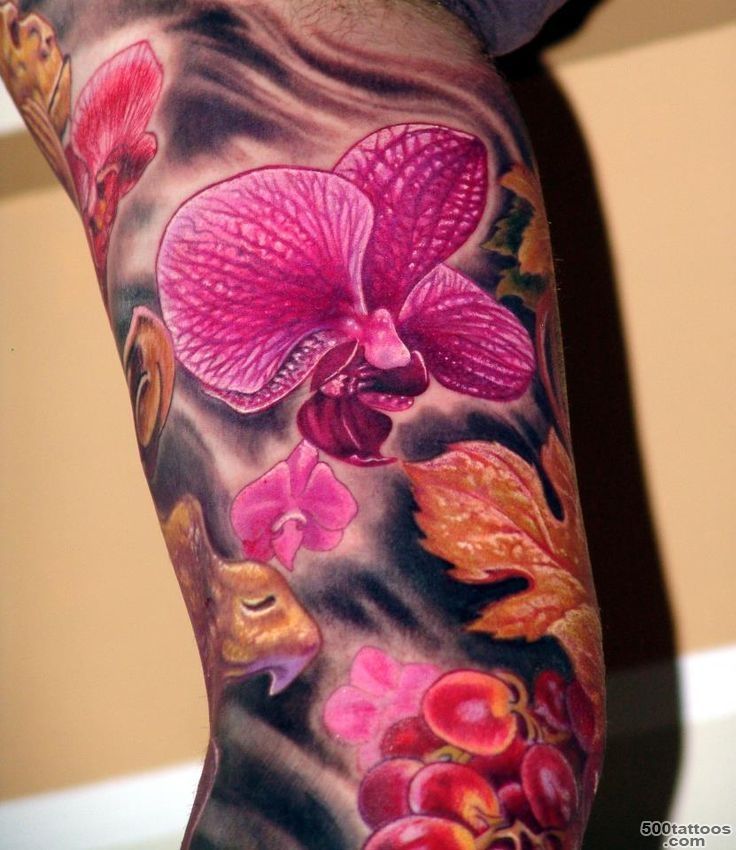 Top 10 Orchid Tattoo Designs  Orchids, Orchid Tattoo and Tattoos ..._5