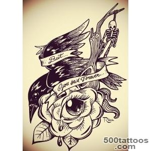 Original Tattoo Drawings on Behance_16