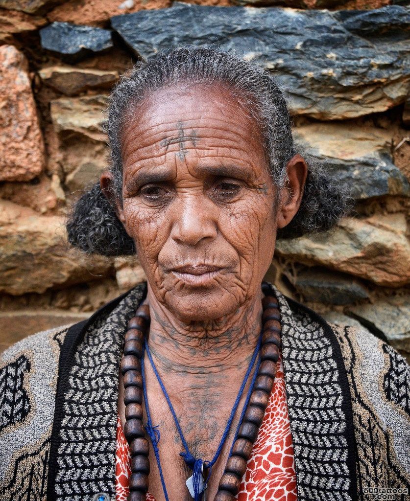 Orthodox Tattoos, Tigray, Ethiopia  Rod Waddington  Flickr_31