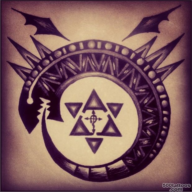 Pin Fullmetal Alchemist Ouroboros Tattoo – Cool on Pinterest_4