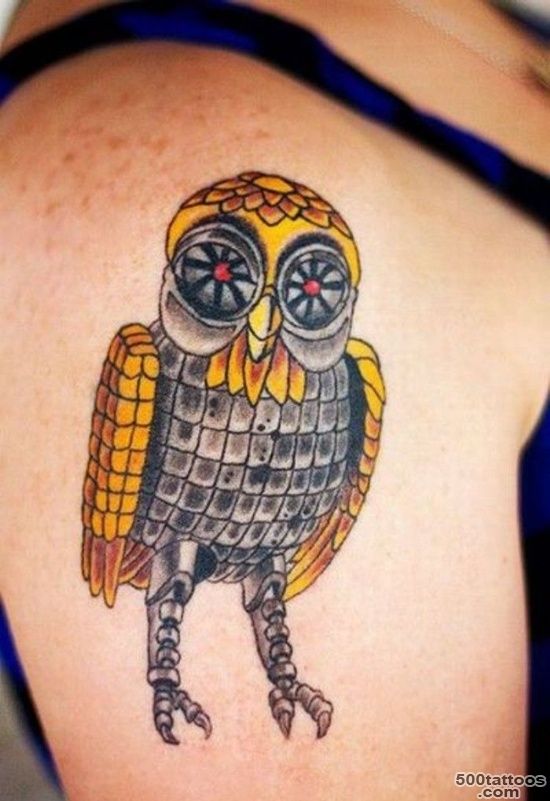 40 Cool Owl Tattoo Design Ideas (With Meanings)_47