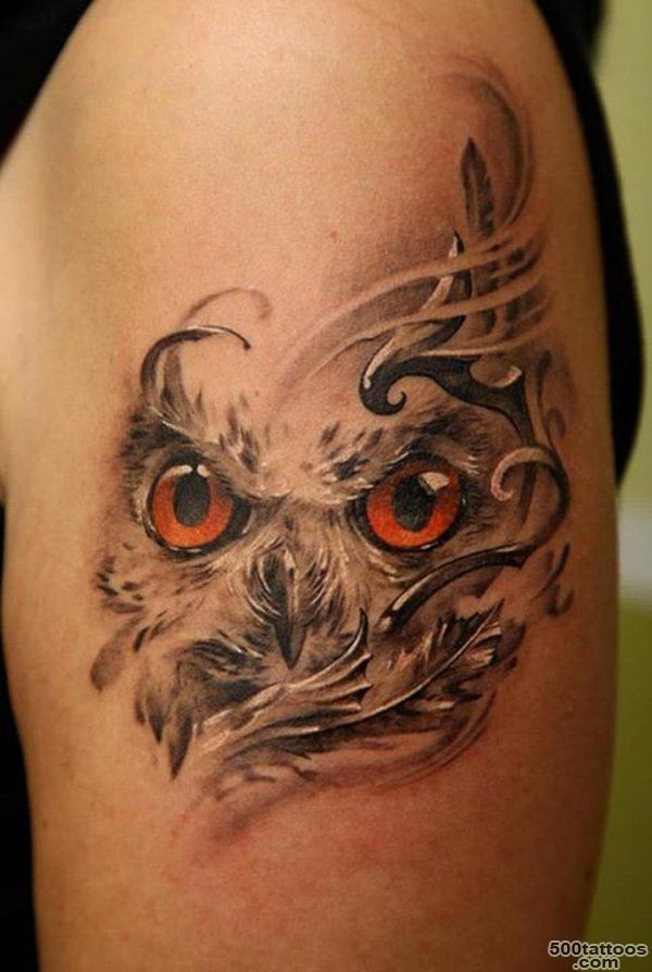 55 Awesome Owl Tattoos  Art and Design_4