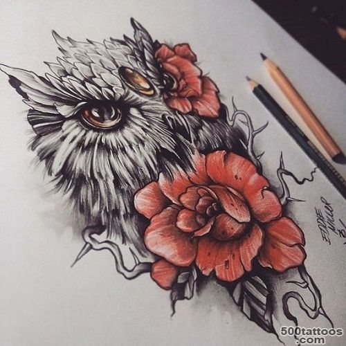 110 Best Owl Tattoos Ideas with Images   Piercings Models_21