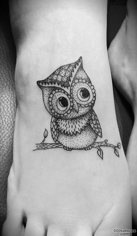 owl tattoo female22_46