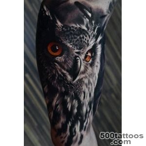 Owl tattoo design, idea, image