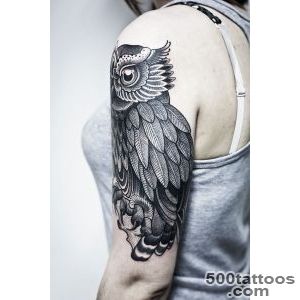 55 Awesome Owl Tattoos  Art and Design_40