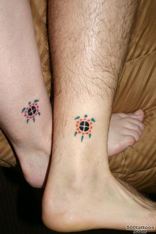 10 Classy Couple Tattoo Designs  Turtles, Turtle Tattoos and ..._17