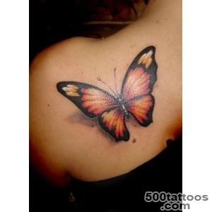 Butterfly Pair Tattoo Design  Fresh 2016 Tattoos Ideas_48