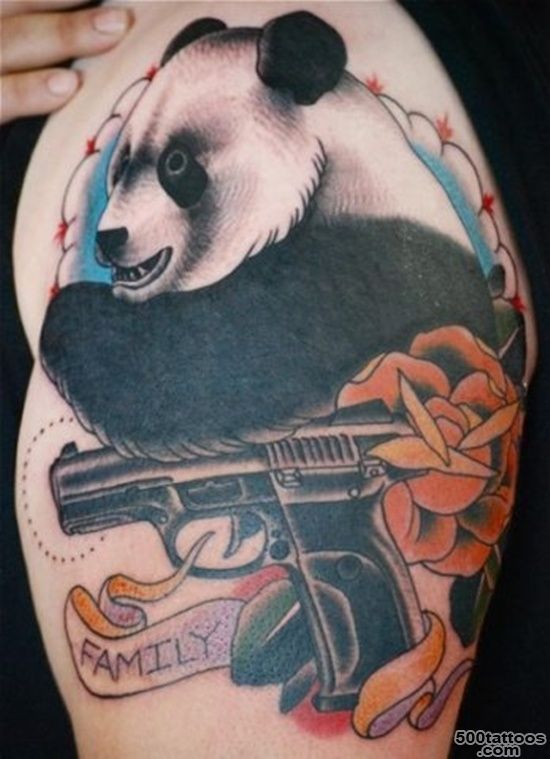 25 Awesome Panda Bear Tattoo Ideas_10