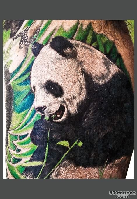74+ Wonderful Panda Tattoos_34