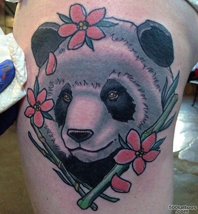 My spirit animal. Panda tattoo by Andy Robinson, Art Machine ..._28
