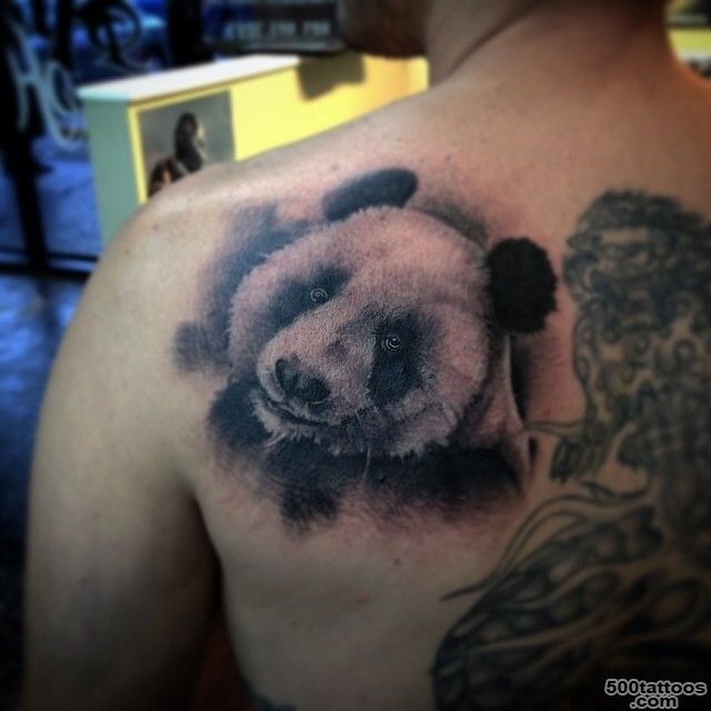 panda tattoo by jay kawalski – aces high tattoo shop  Aces High ..._45
