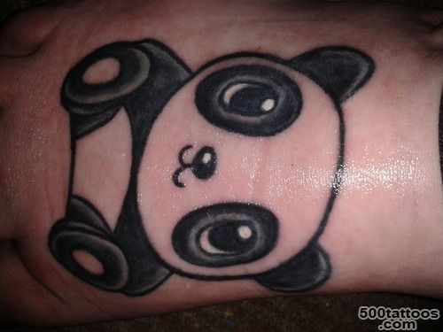 Too Cute Baby Panda Tattoo By Jane Hazard_44
