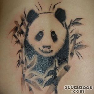 22+ Totally Cute Panda Tattoos  Design Bump_31