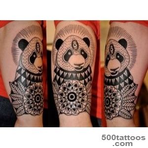 25 Awesome Panda Bear Tattoo Ideas_32