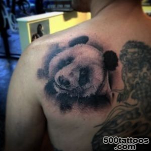 panda tattoo by jay kawalski – aces high tattoo shop  Aces High _45