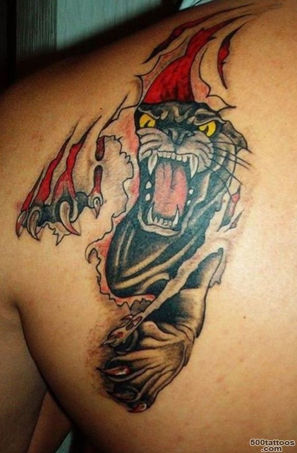 30 Panther Tattoo Ideas For Boys and Girls_11