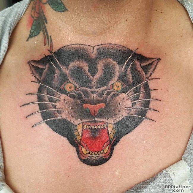80 Elegant Black Panther Tattoo Meaning and Designs – Gracefulness ..._2