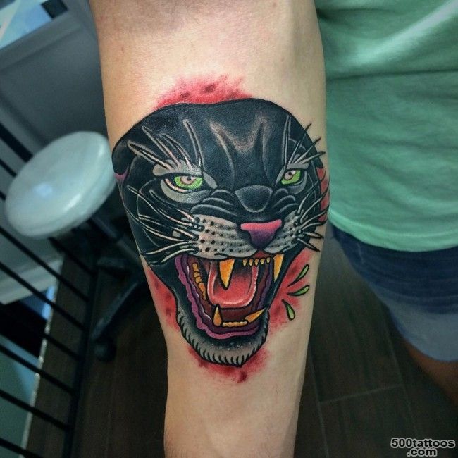 80 Elegant Black Panther Tattoo Meaning and Designs – Gracefulness ..._9