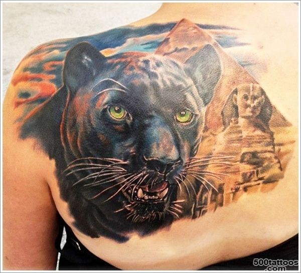 Outstanding Meanings Behind the Panther Tattoo   Tattoos Win_40