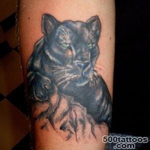 Panther tattoo design, idea, image