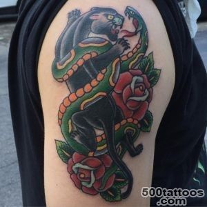 Outstanding Meanings Behind the Panther Tattoo   Tattoos Win_46