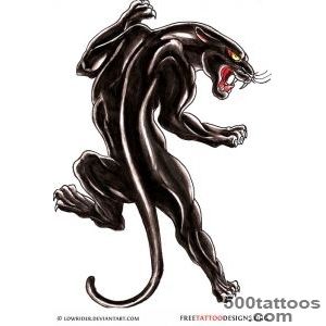 Panther Tattoos  Black Panther Tattoo Designs_1