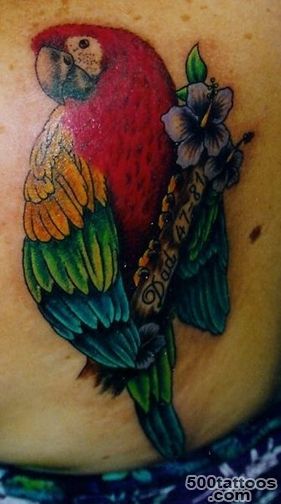Parrot Tattoo by Starr_43
