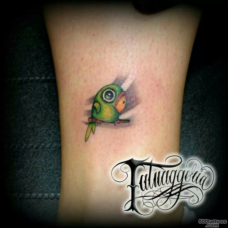 Parrot tattoo  Tattoos and Piercings  Pinterest  Parrot Tattoo ..._26