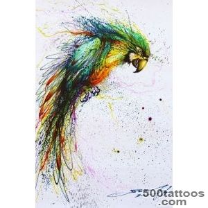 Parrot Tattoo Images amp Designs_16