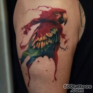 Parrot Tattoo on Shoulder  Best Tattoo Ideas Gallery_4